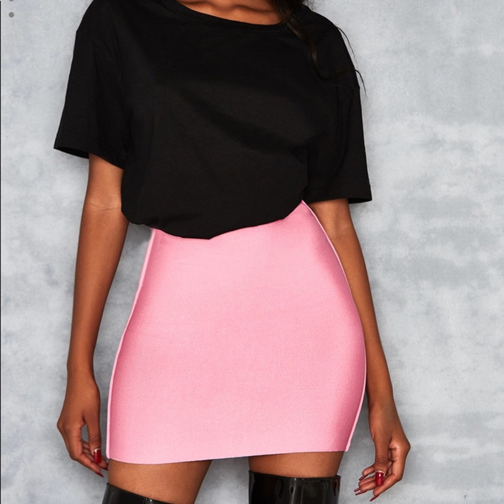 MISTRESS ROCKS PINK BANDAGE SKIRT 💞💞💞